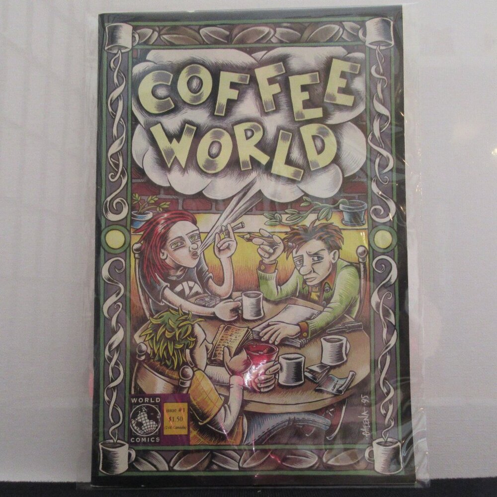 Coffee World Comicbook, Issue #1, Vintage, 95